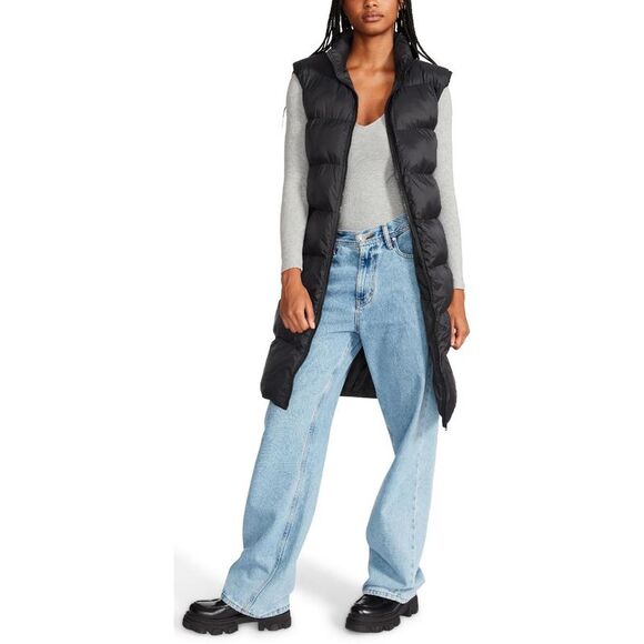 Steve Madden Accessories - Steve Madden Women's Long Quilted Outerwear Vest NWT